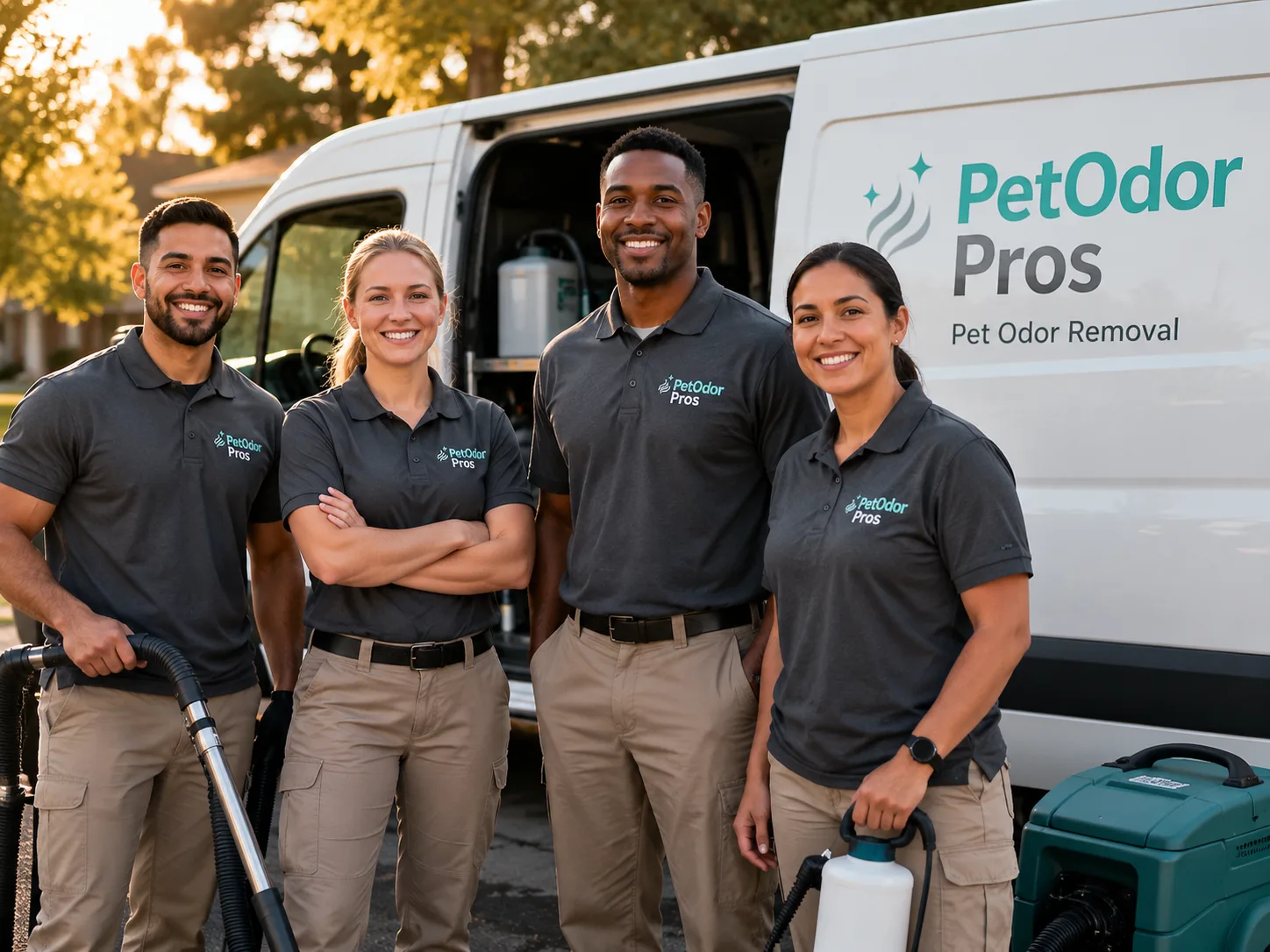 Pet Odor Removal team serving Holliston, MA